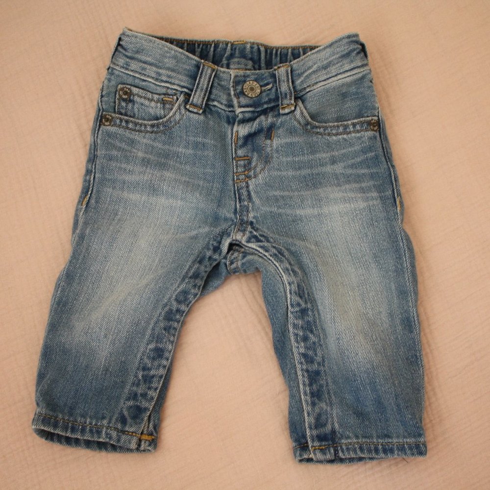 Girls organic cotton denim jeans